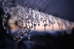 icicle, winter, snow, frost, roof, nature, acrylic glass